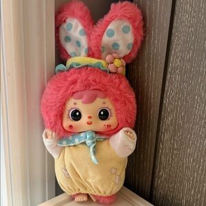 Samuel (Tyke 3) happy picnic of bear and rabbit - Red Rabbit